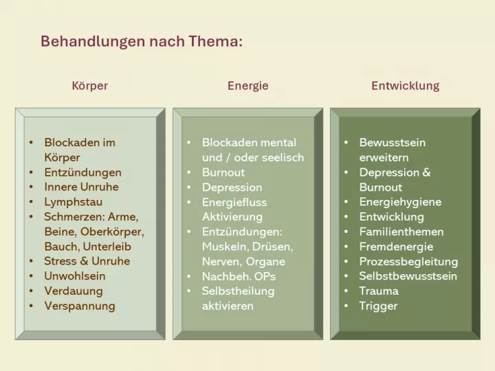 Behandlungen Behandlungen